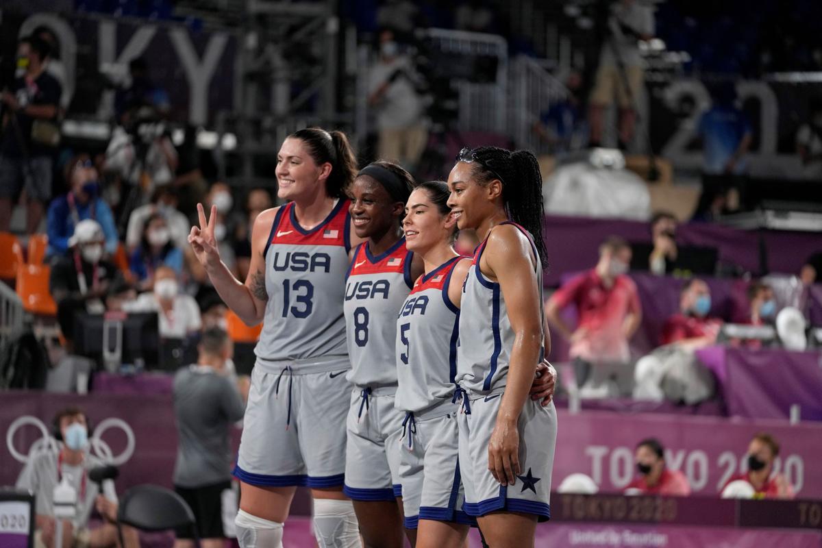 US Women Wins Gold in Debut of 3-on-3 Basketball at Olympics