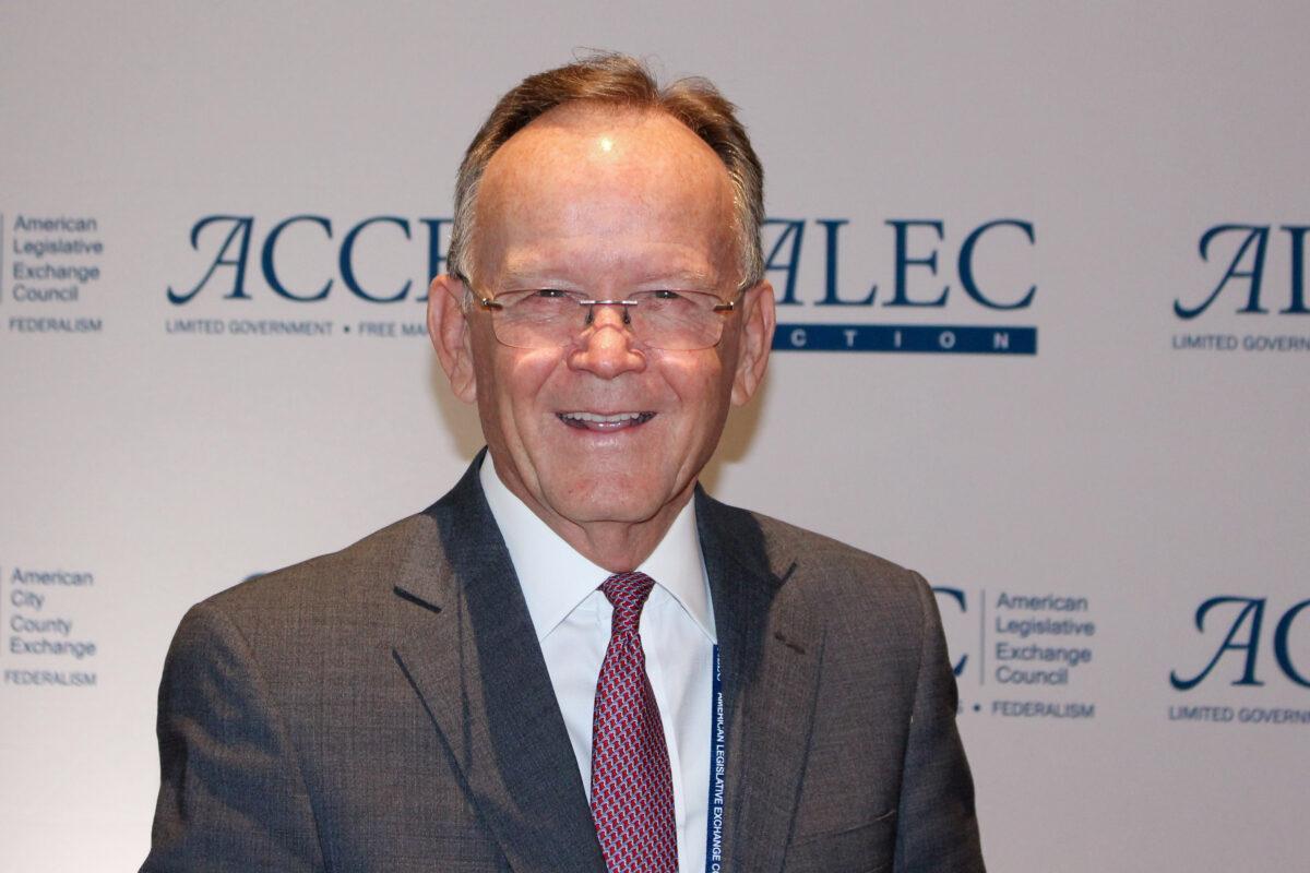 Utah Senate President Stuart Adams in Salt Lake City on July 30, 2021. (Emel Akan/The Epoch Times)