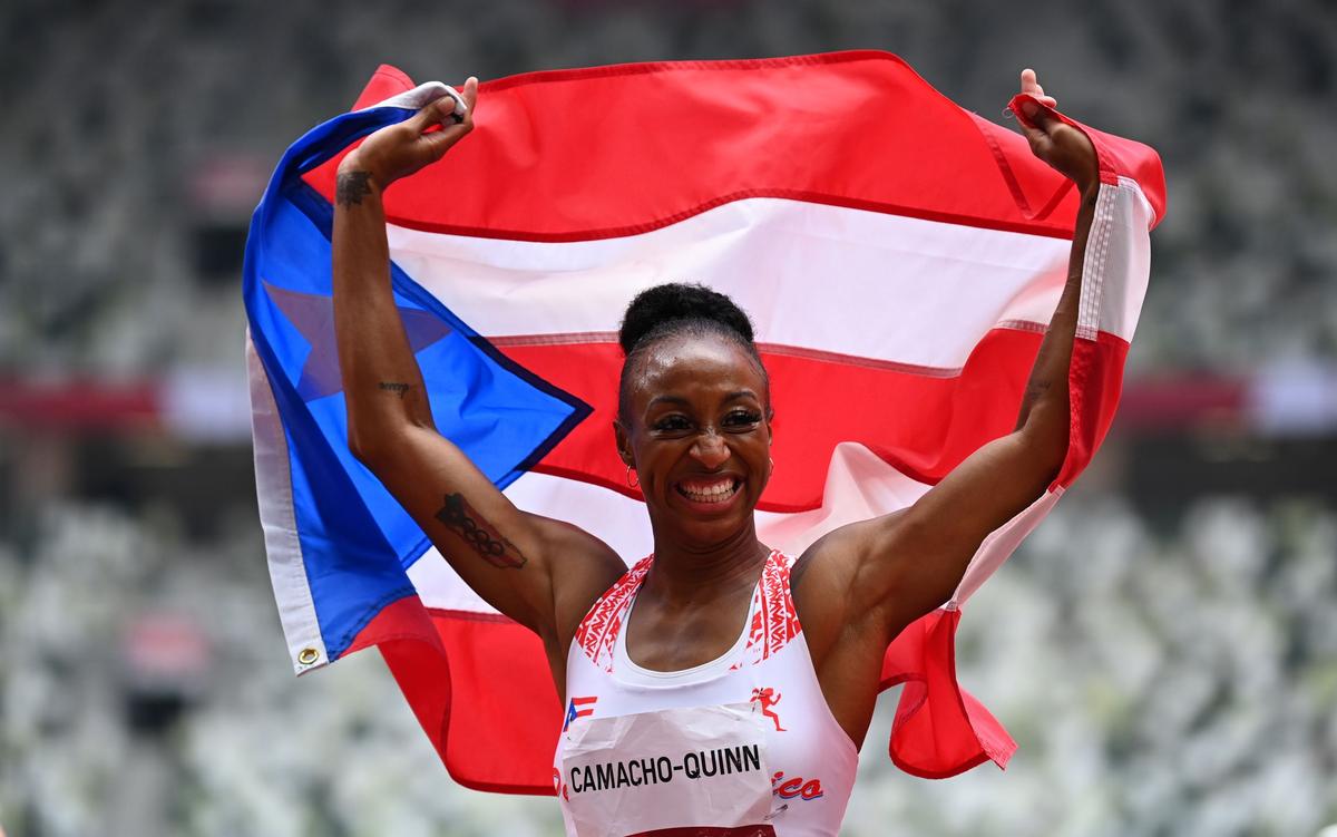 Puerto Rico’s Camacho-Quinn Wins Gold in Women’s 100m Hurdles