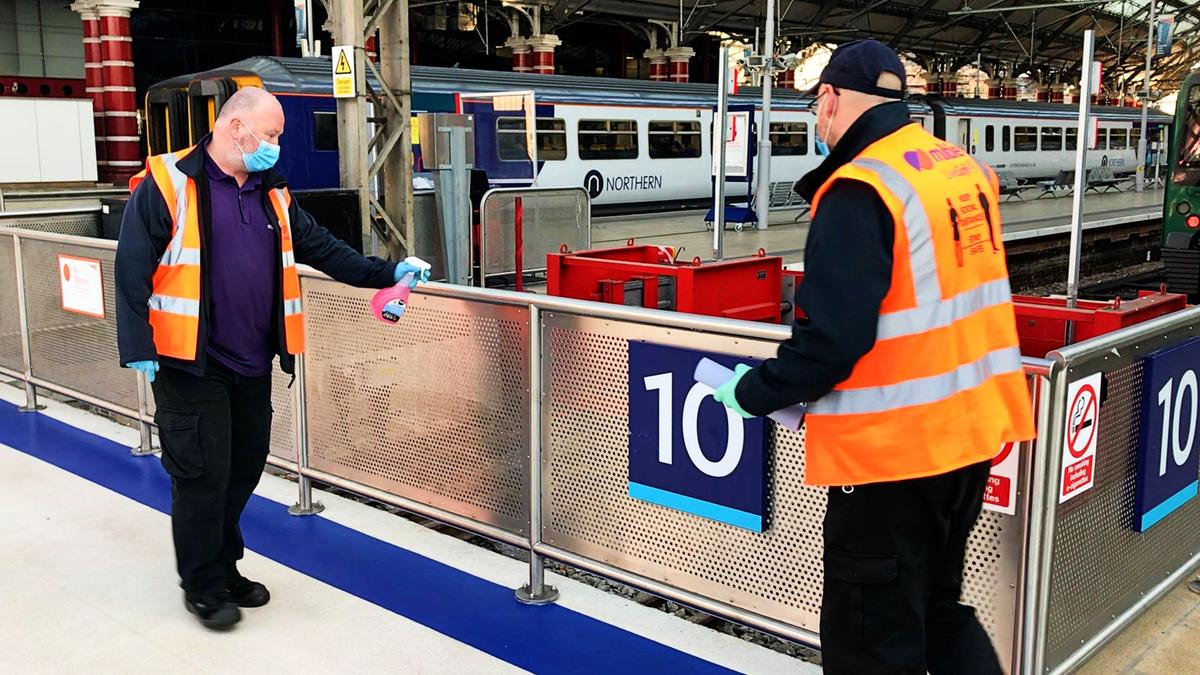 No Traces of Virus Found in Tests of UK Railway Stations and on Trains