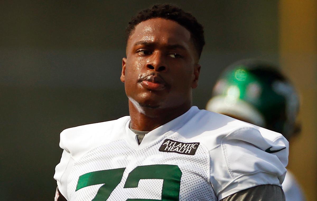 Jets Lineman Cameron Clark in Hospital With Neck Injury