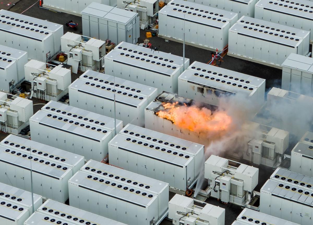 Firefighters Battle Major Factory Fire Linked to Lithium Batteries