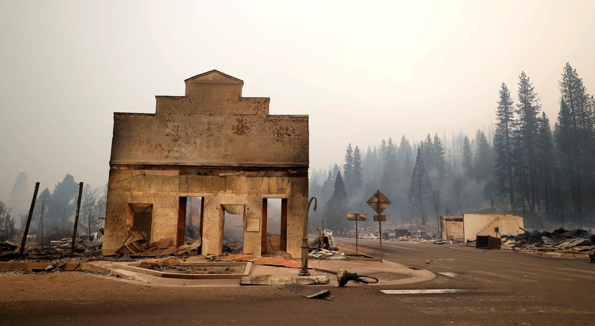California’s Largest Wildfire Leaves Historic Town in Ashes