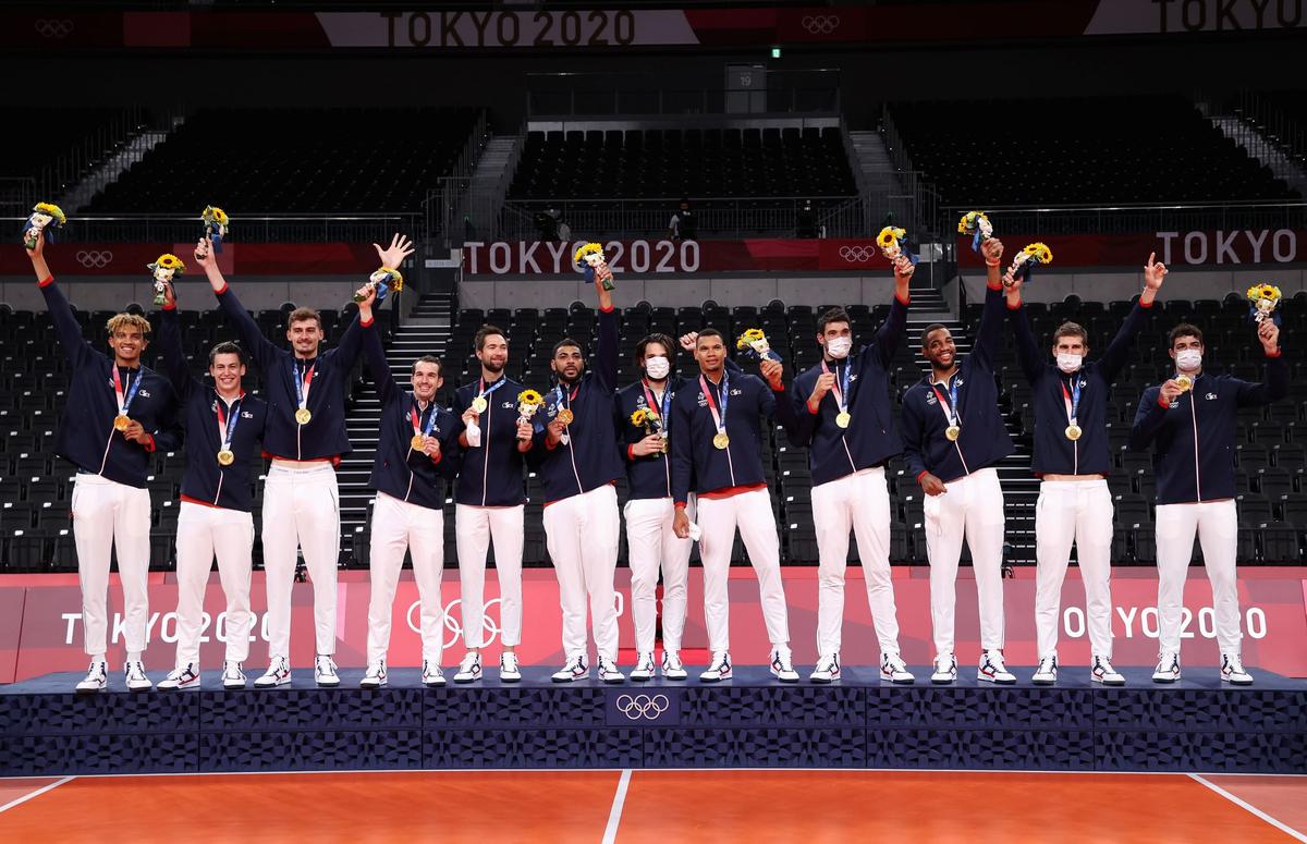 France Beats ROC in Men’s Volleyball Final to Win Gold