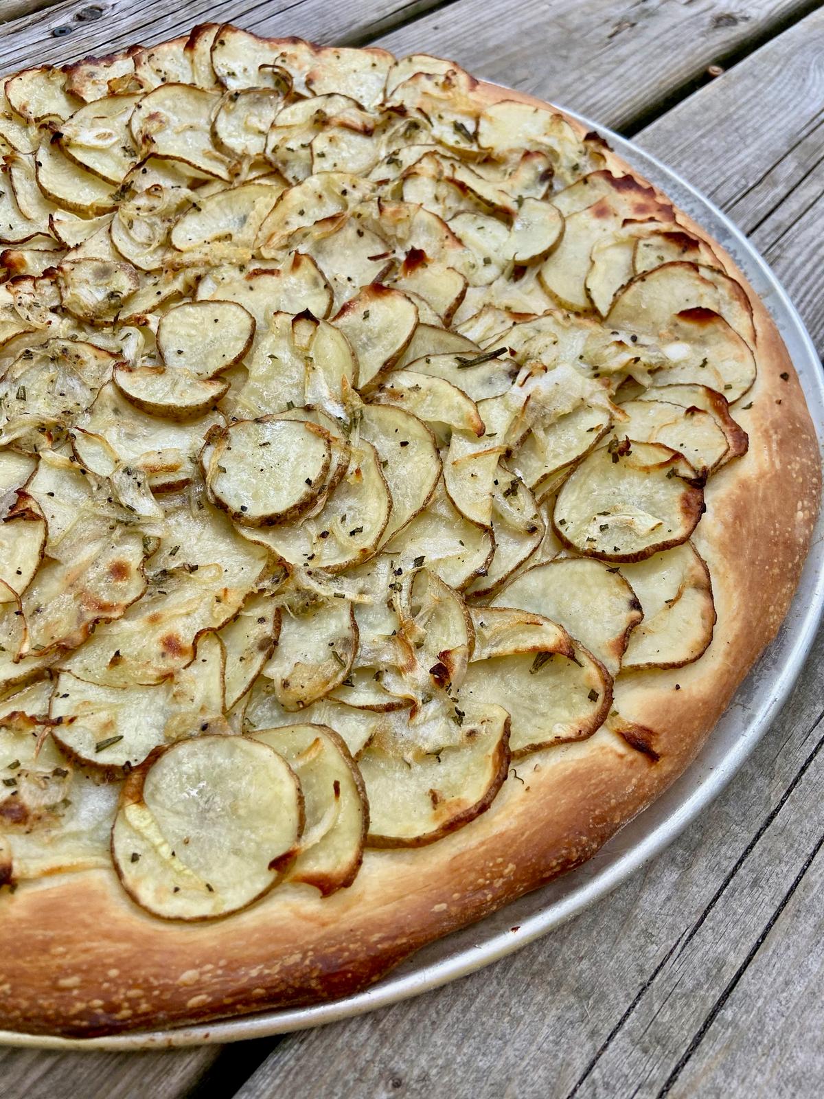 Potato-Lover’s Pizza