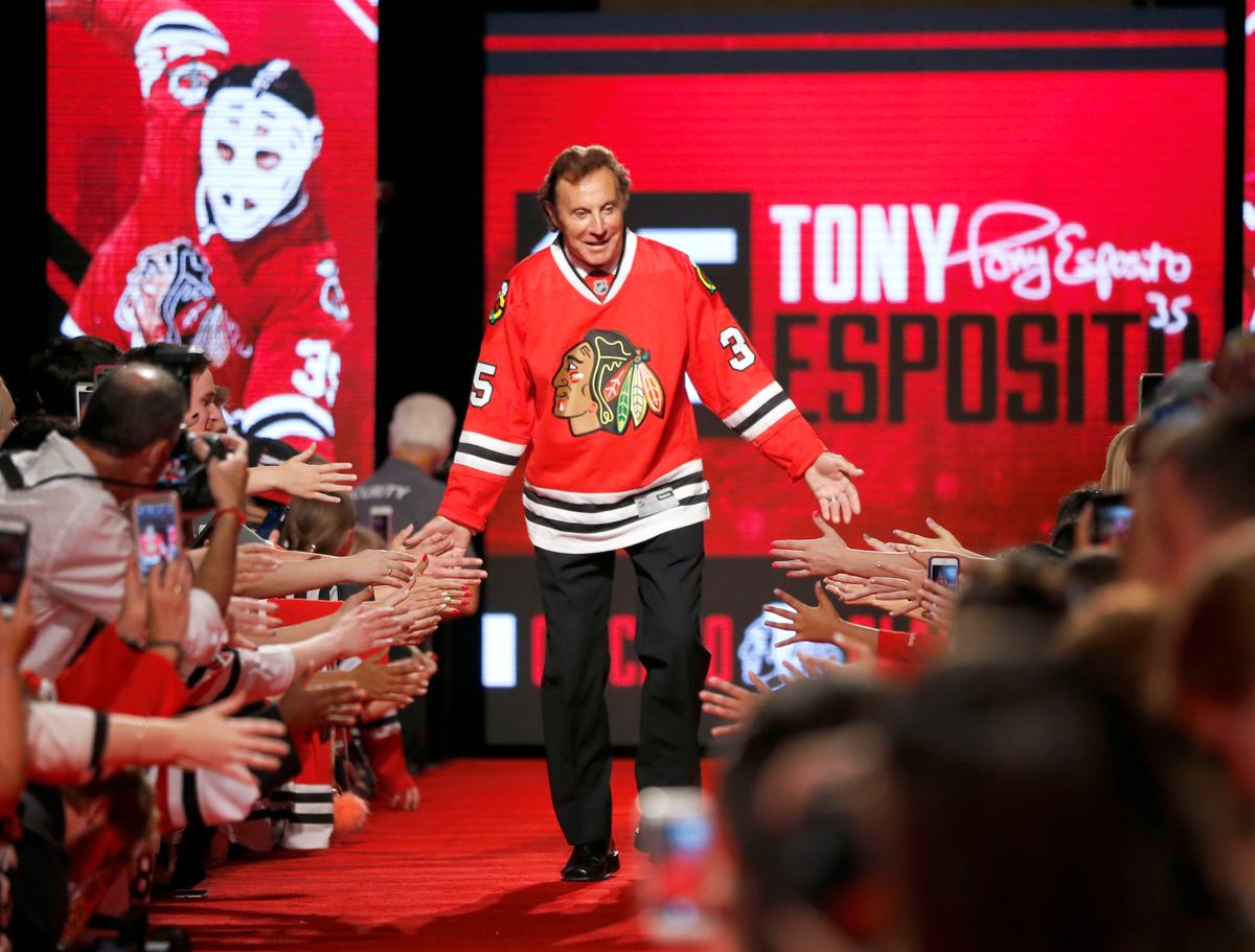 Blackhawks Hall of Fame Goaltender Tony Esposito Dies at 78