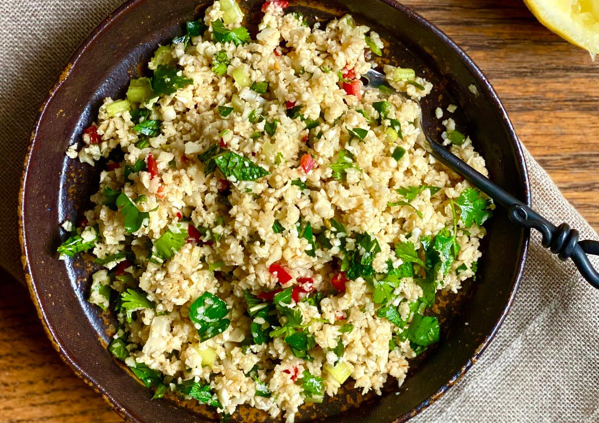 Turn Cauliflower Into ‘Couscous’ for a Light Summer Side