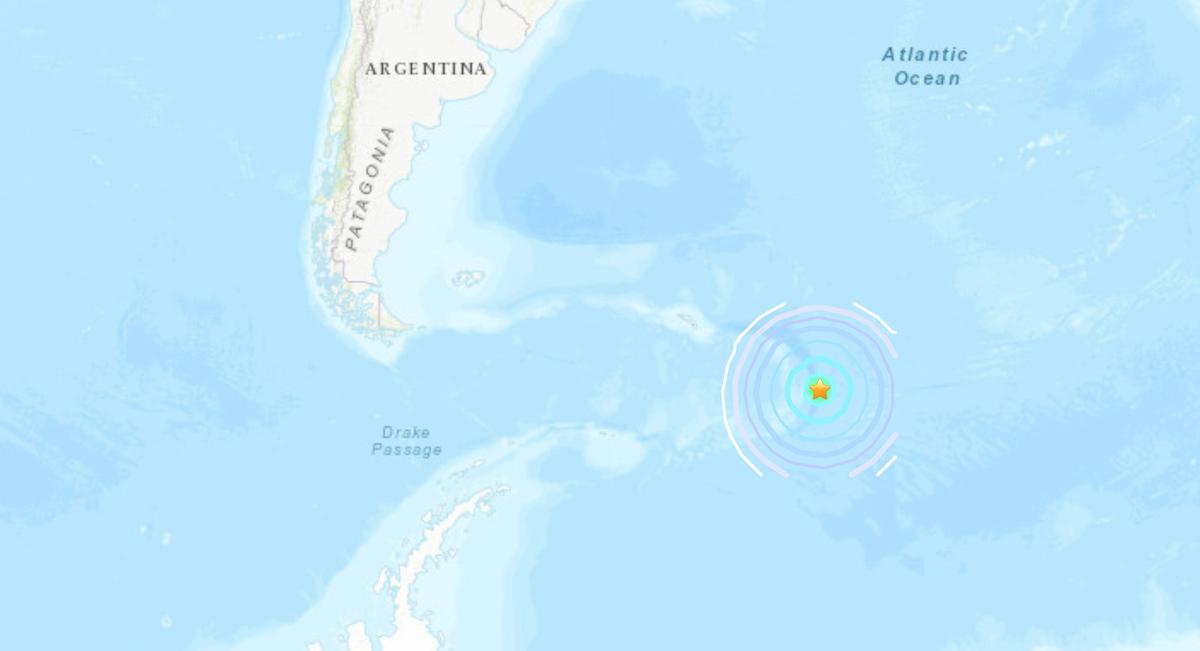 Magnitude 6.9 Earthquake Strikes South Sandwich Islands Region: EMSC