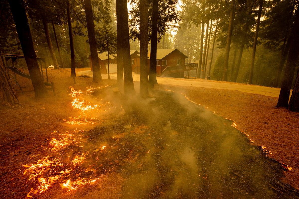 Dozens of Homes Burn as California Wildfire Siege Continues
