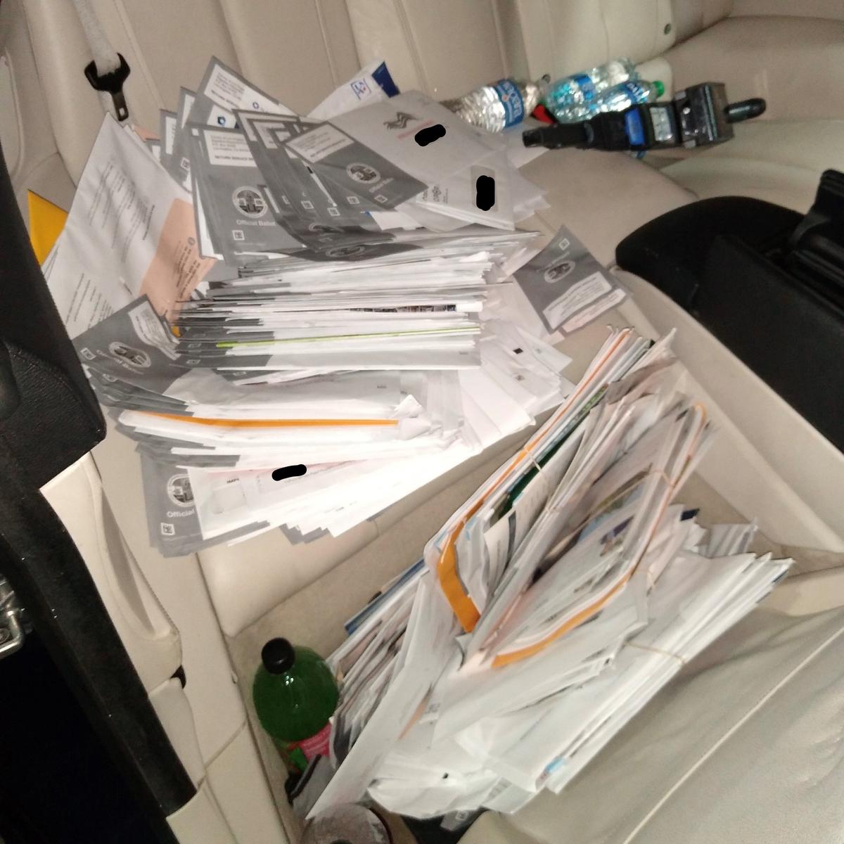 Over 300 Mail-In Ballots Found in California Man’s Car, Say Police