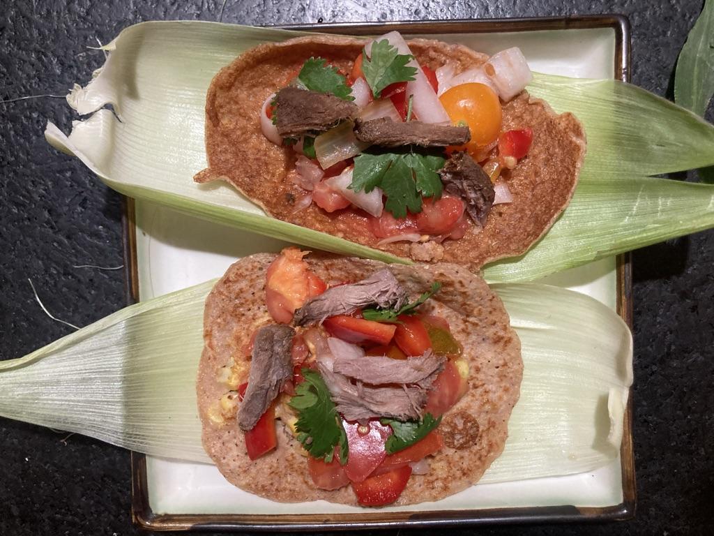 These light, delicate crepes will go well with either sweet or savory toppings. (Ari LeVaux)
