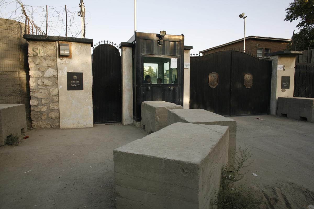 Documents Identifying Afghan Staff Left at British Embassy in Kabul