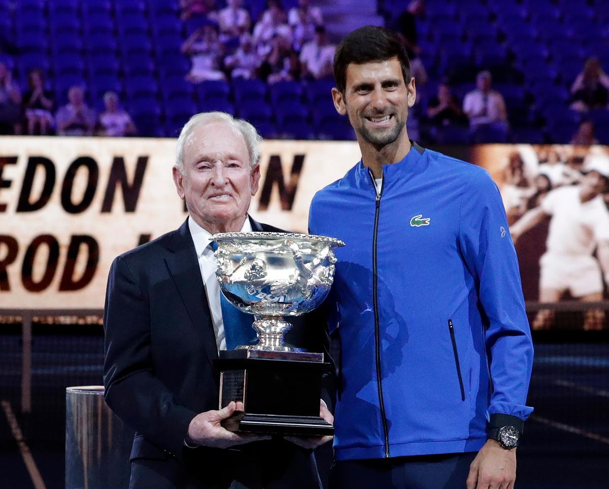 Laver Would Welcome Djokovic to Calendar Grand Slam ‘Club’
