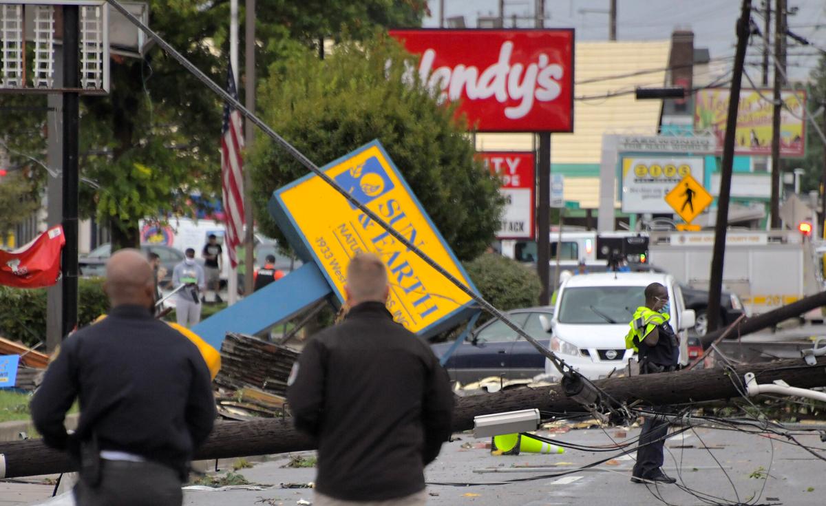 Annapolis Mayor, Anne Arundel Executive Declare State of Emergency as Business Owners, Residents Assess Damage From Tornado