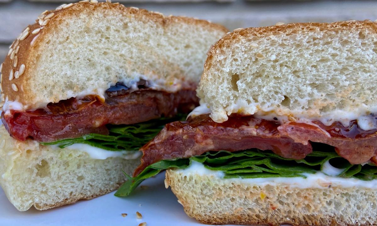 One Simple Step Will Instantly Upgrade Your Tomato Sandwich