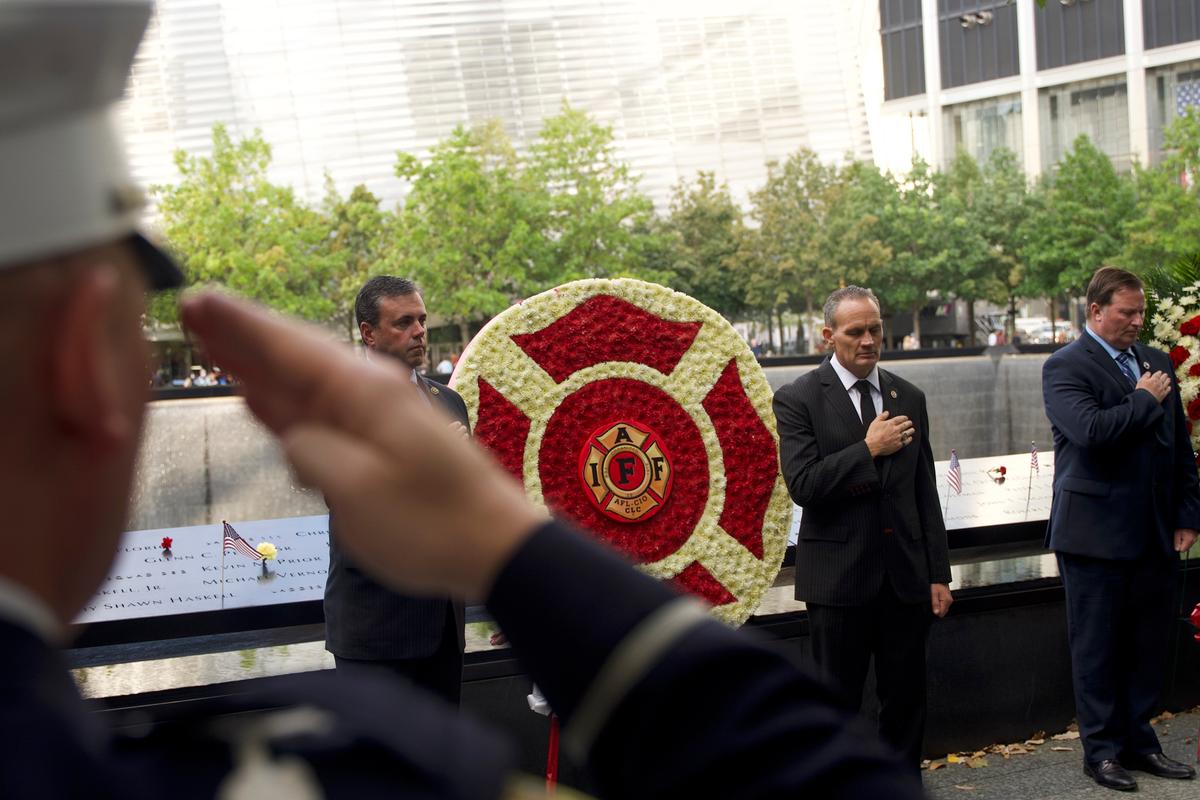9/11 First Responders and Victims’ Families Recall the Tragedy 20 Years Later During Wreath Laying Ceremony