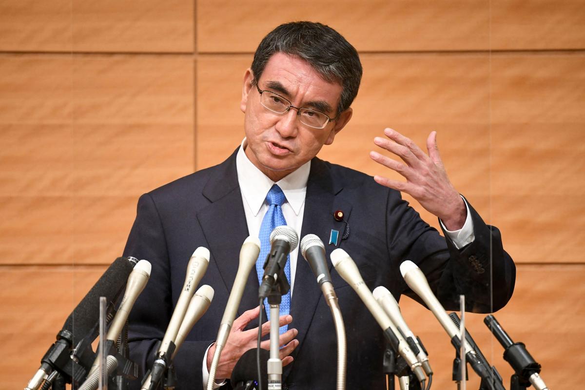 Japan’s Investors Raise Bets on Kono in Leadership Race