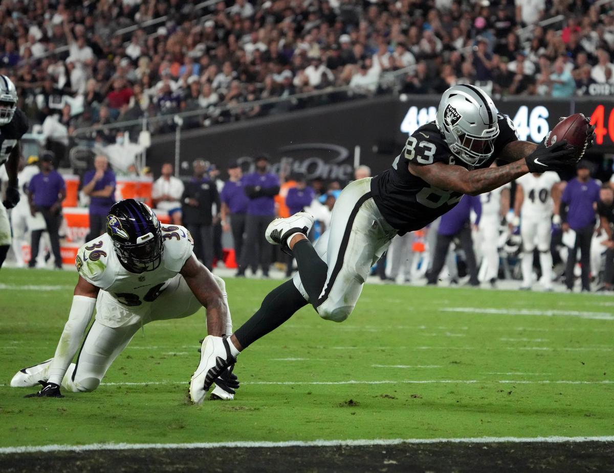 Raiders Nearly Win, Then Finally Succeed in Beating Ravens