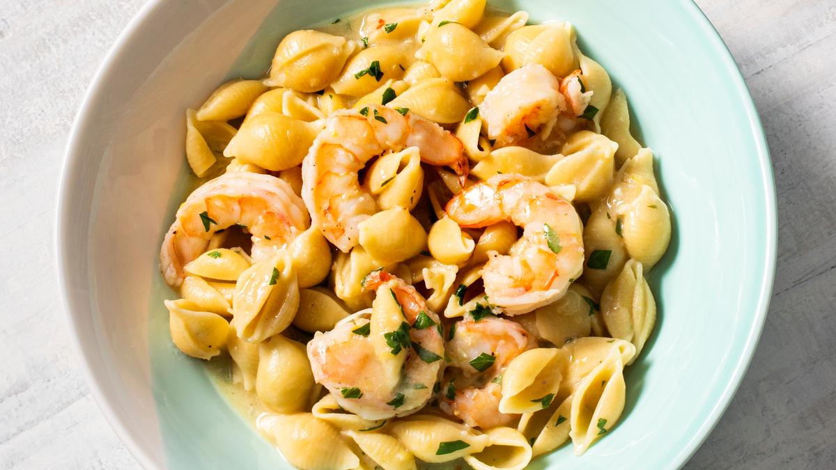 Shrimp Pasta With a Special Ingredient