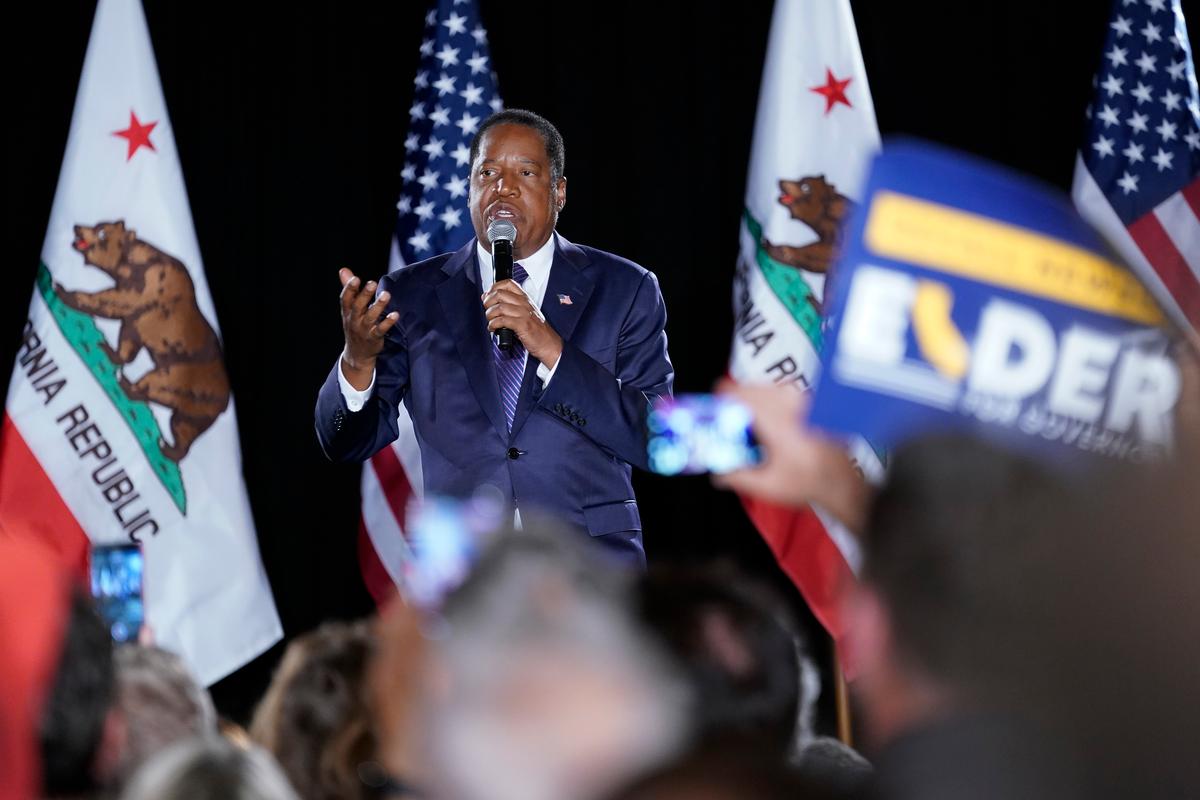 Larry Elder Concedes California Recall Race as Newsom Prevails