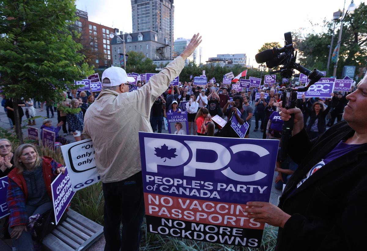 Maxime Bernier’s PPC Makes Inroads in Final Days of Election Campaign