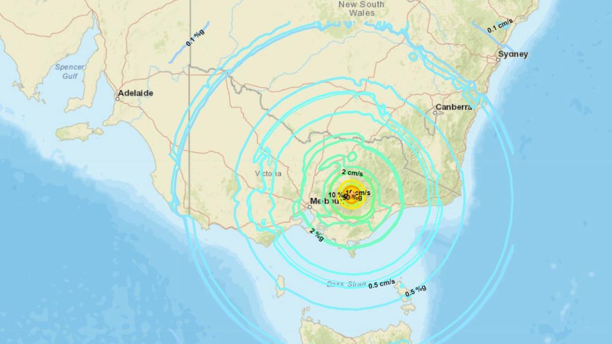 Man Injured in Australian Earthquake