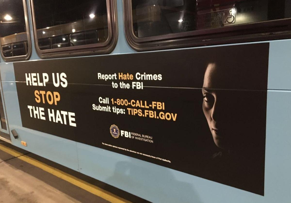 FBI Pittsburgh Encourages Western Pennsylvania to Report Hate Crimes
