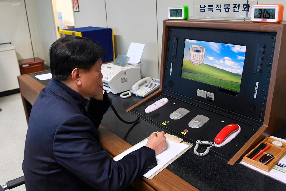 North Korea Restores Hotline With South