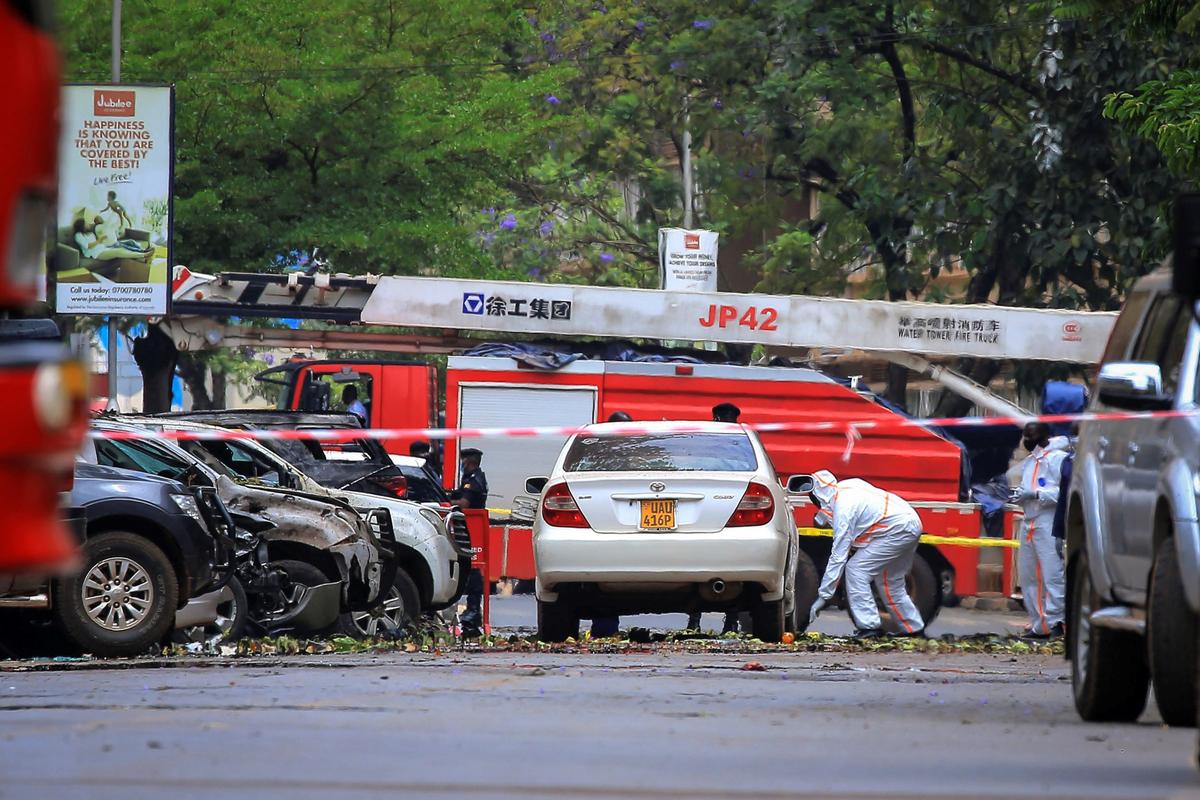 2 Explosions Rock Uganda’s Capital, Kampala, Injuring 24