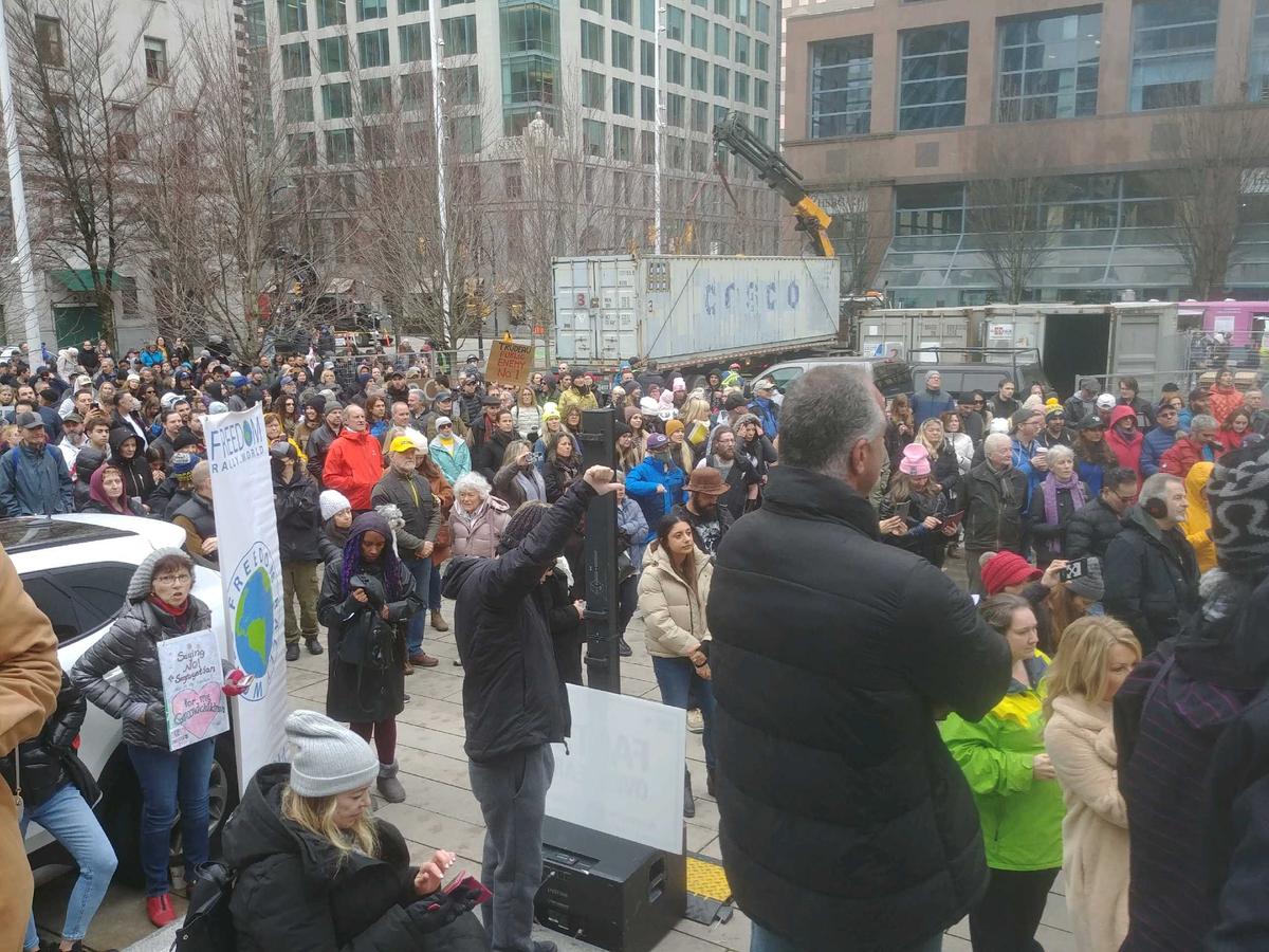 Canadian Protesters Join Worldwide Rallies Against COVID-Related Mandates