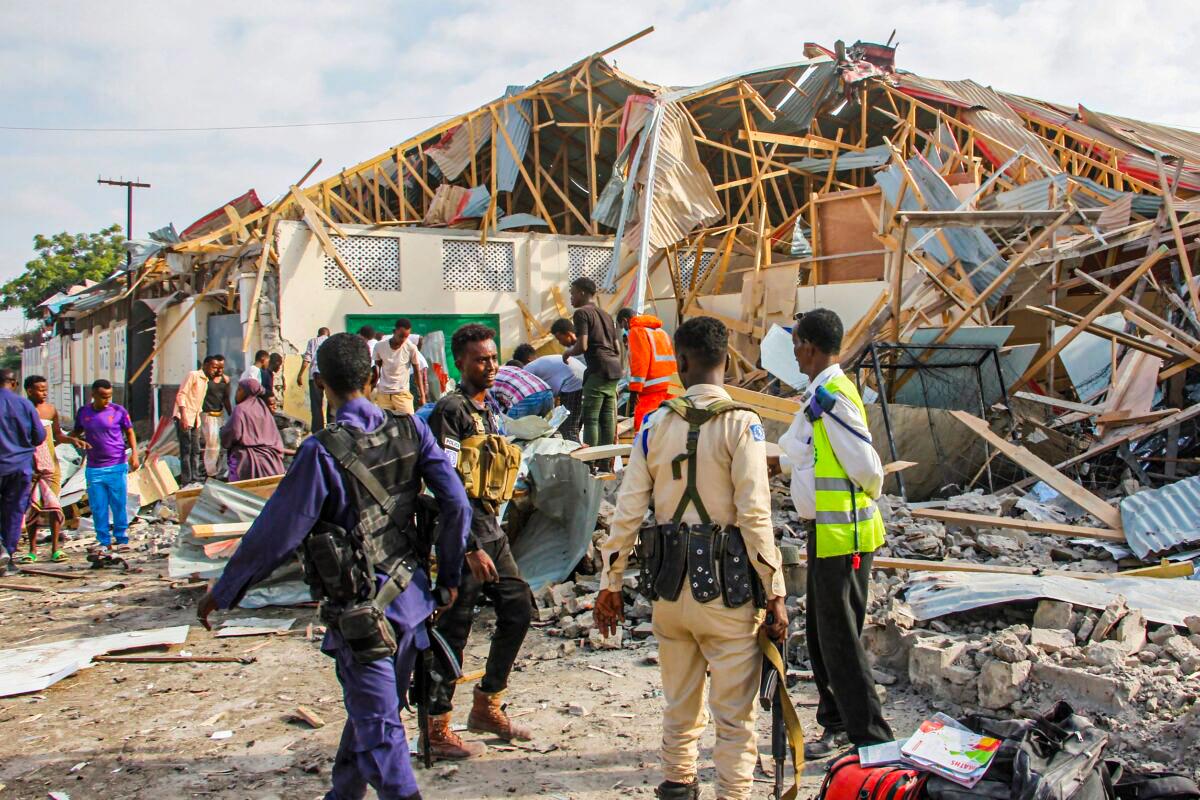 Al-Shabab Blast by School in Somali Capital Kills at Least 8