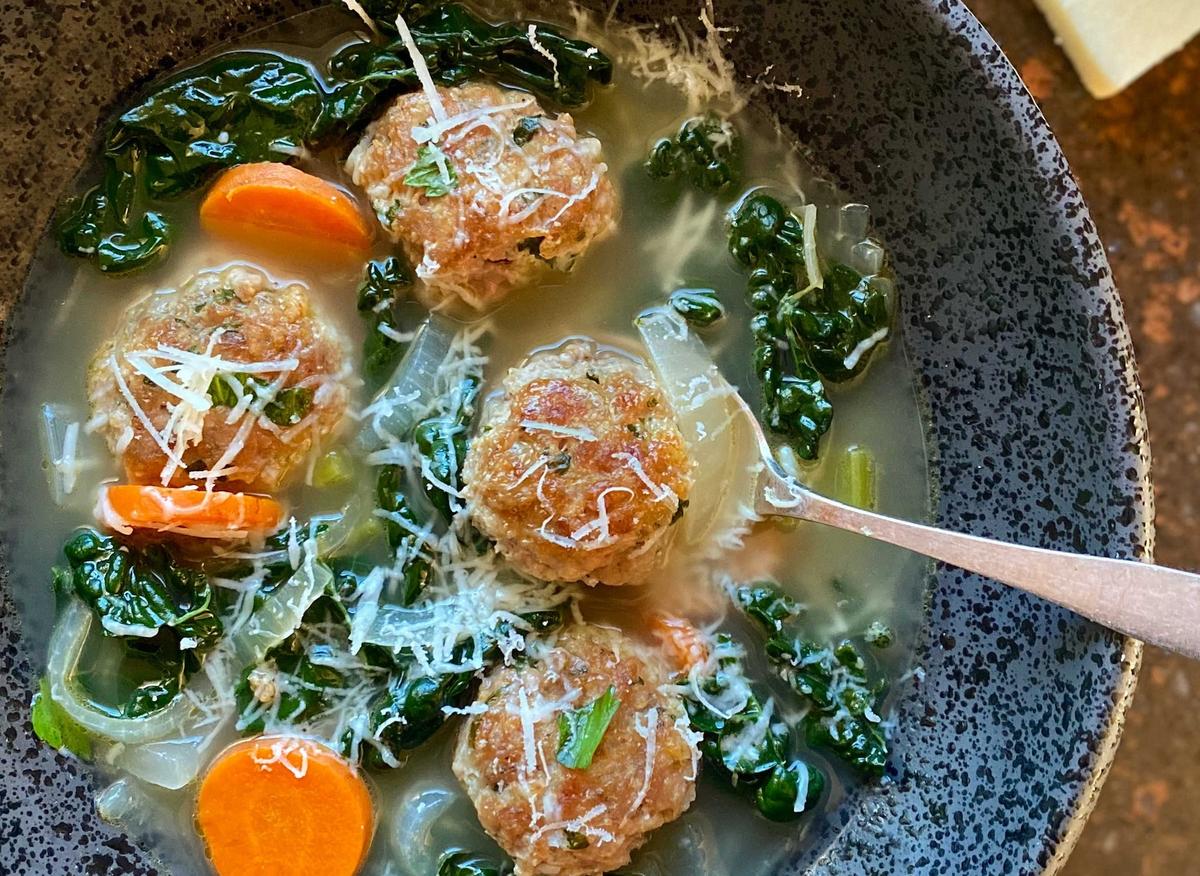 Cheesy Italian Weddings: An Adaptable Soup for Wintertime Comfort