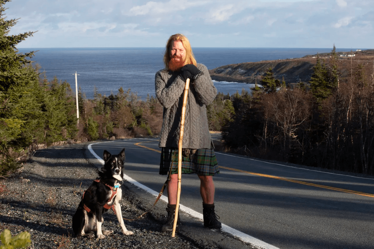 Kilted Scotsman Completes 8,000 Kilometre Fundraising Walk Across Canada