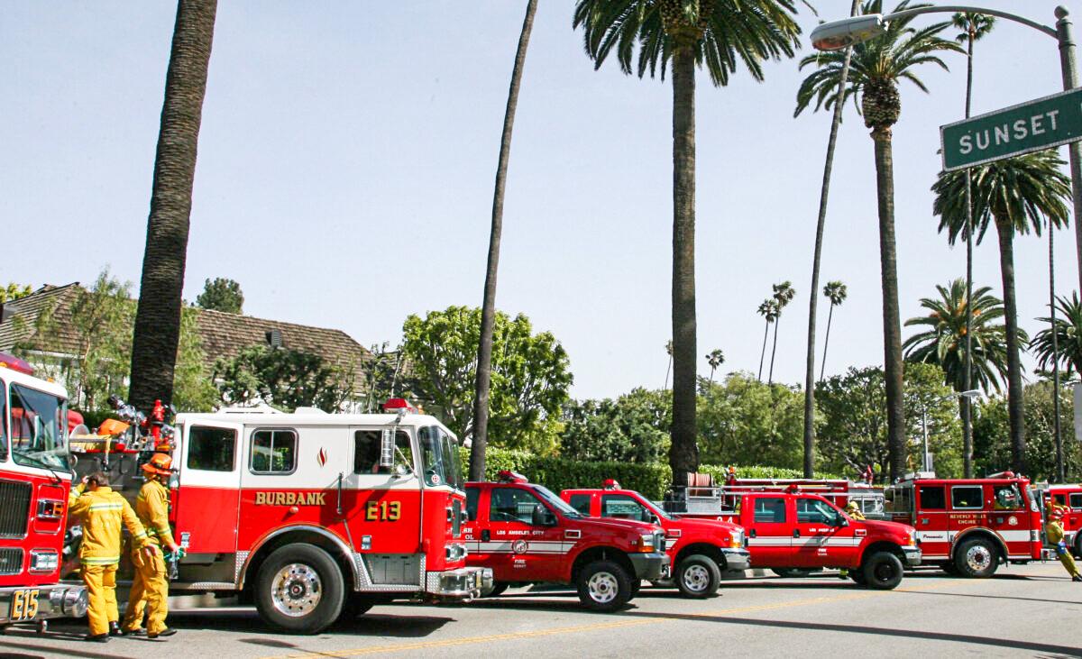 Beverly Hills Firefighters Sue Over COVID-19 Vaccine Mandate