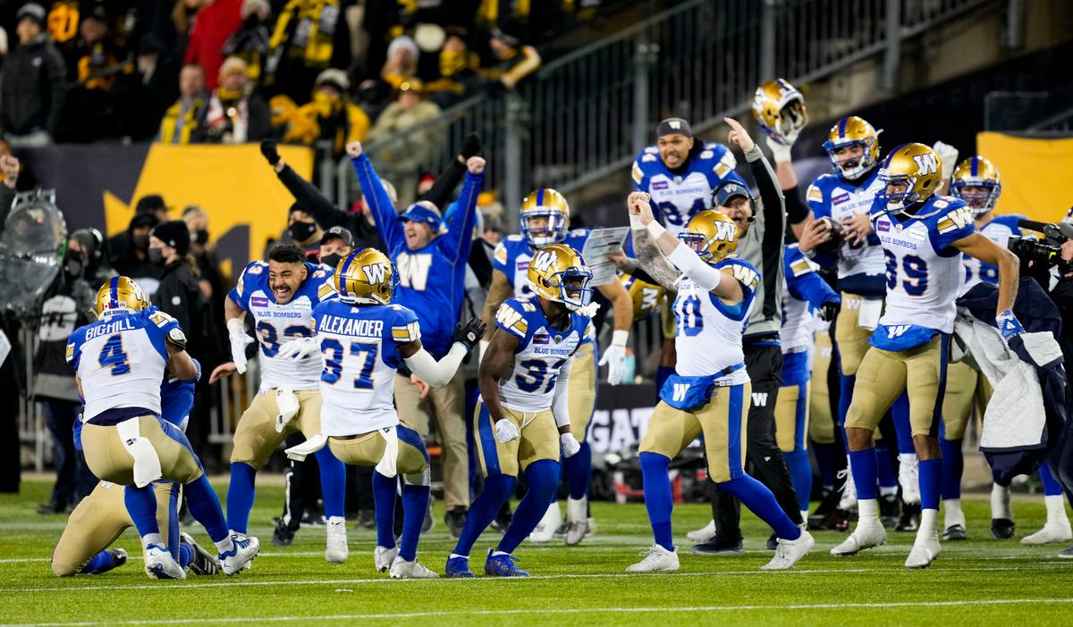 Winnipeg Blue Bombers Take Home Grey Cup After Overtime Win Against Hamilton Tiger-Cats