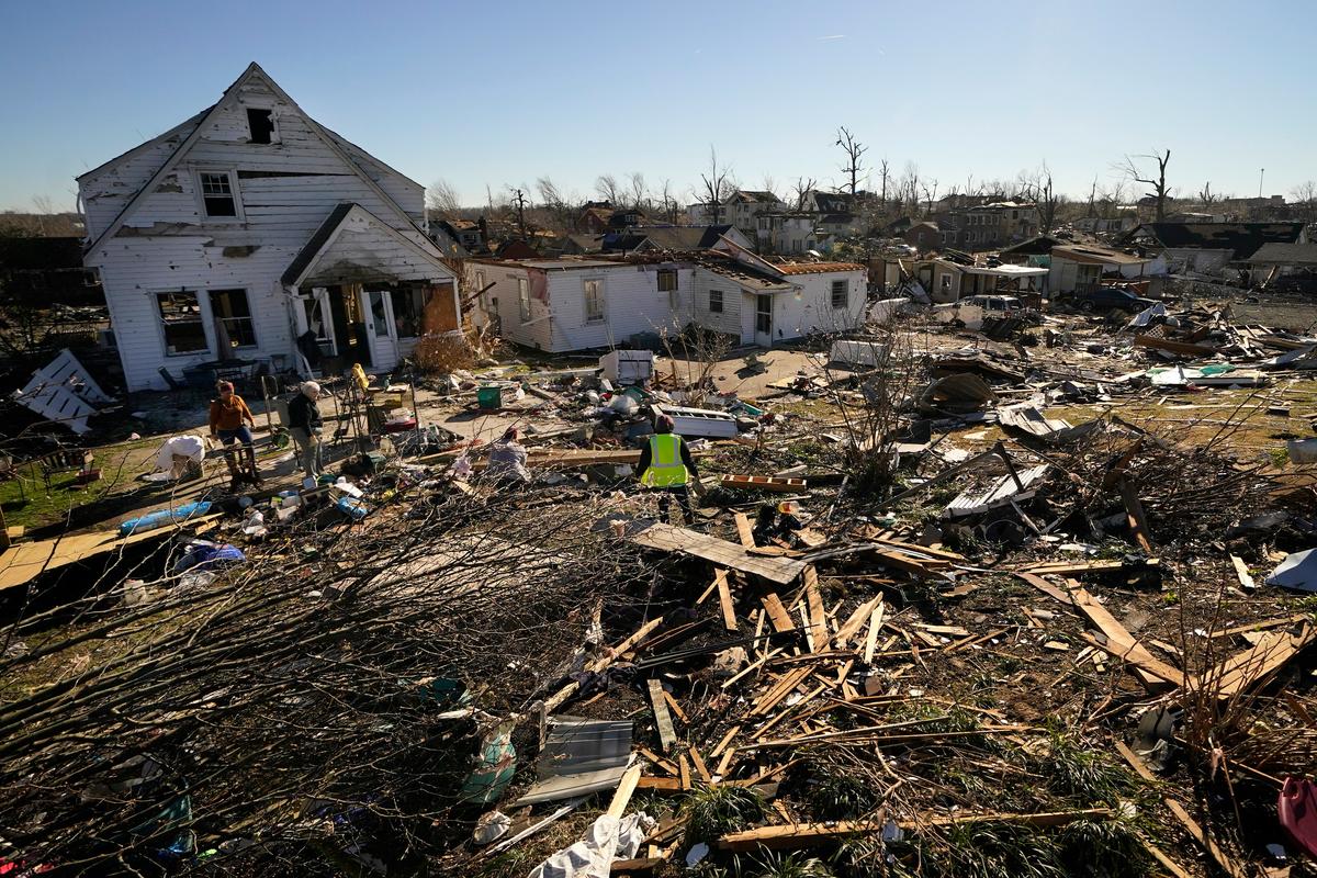 64 Confirmed Dead, Over 100 Missing After Tornadoes Hit Kentucky