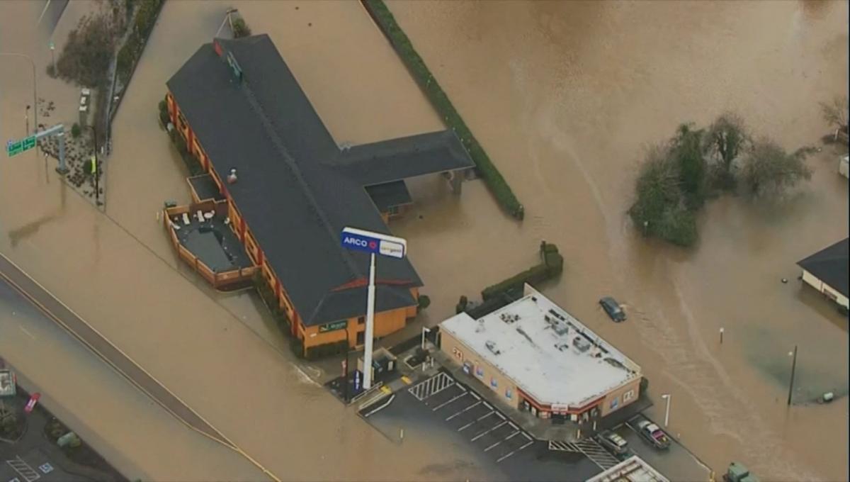 Flooding Hits Western US, Winter Storm in the East