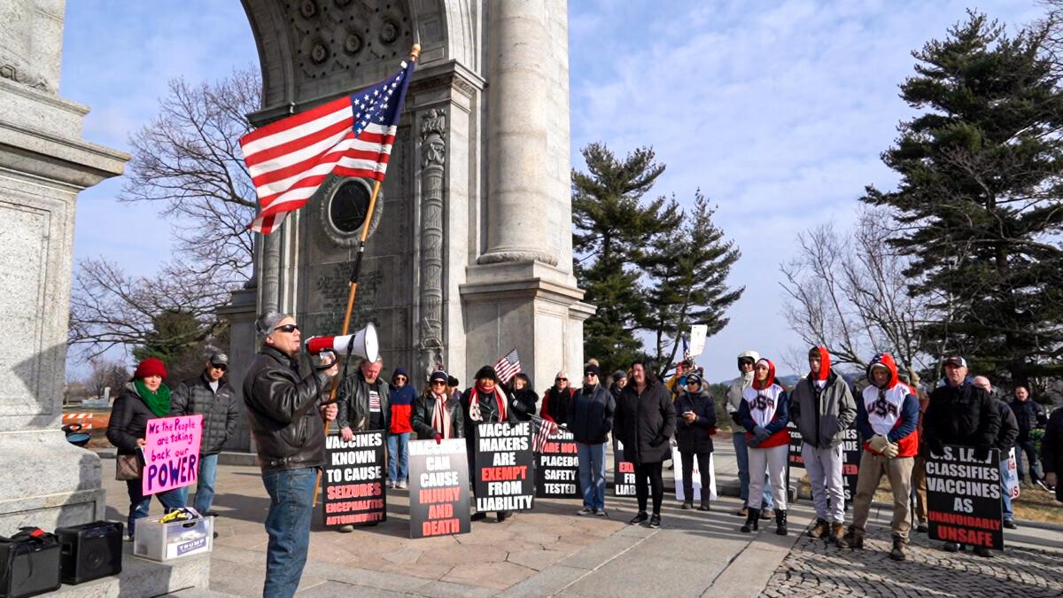 Pennsylvanians Rally to Voice Concerns Over COVID Mandates, Restrictions