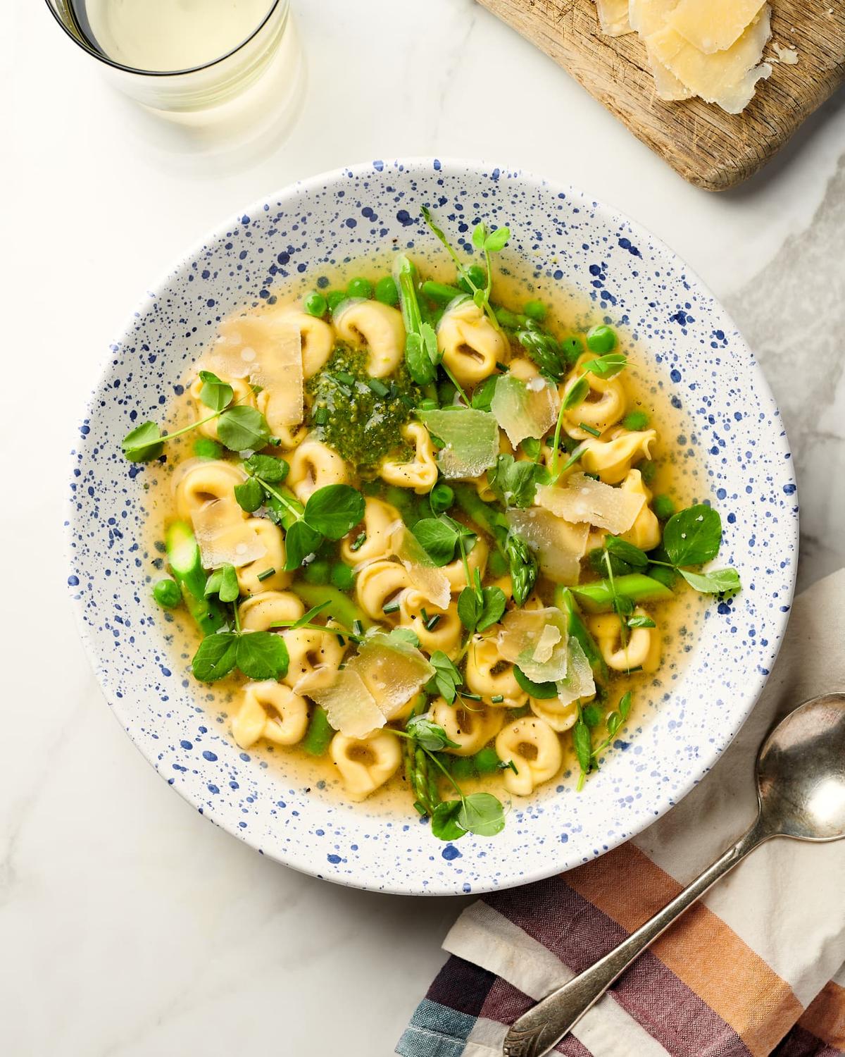 Make the Jump From Winter to Spring With This Tasty Tortellini Soup