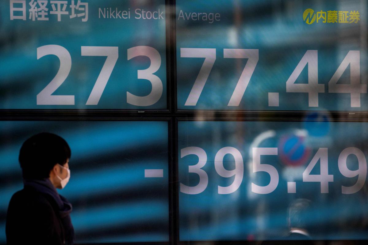 Asian Stock Valuations Dip to a 21-Month Low