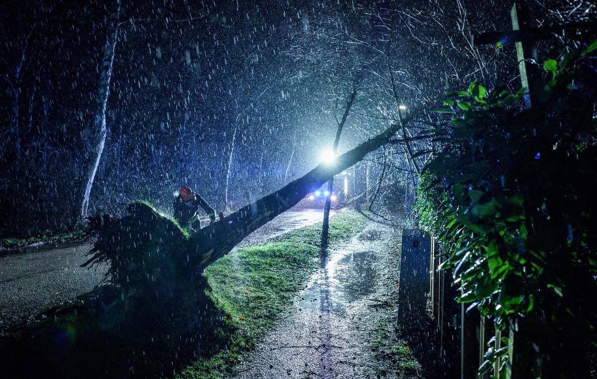 Western Europe Cleans up After Storm Leaves at Least 12 Dead