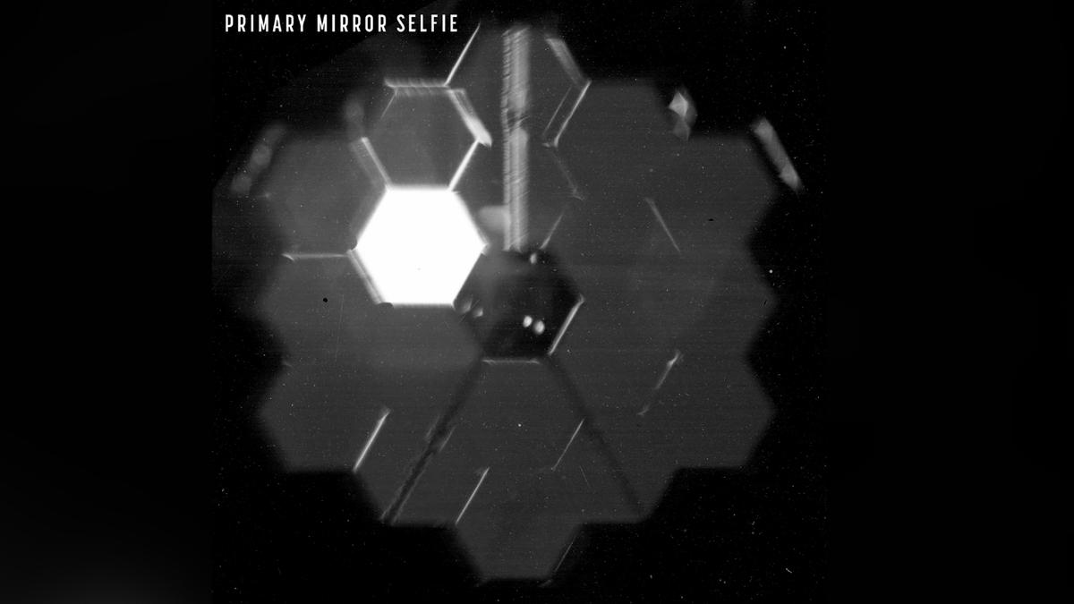 NASA’s New Space Telescope Sees 1st Starlight, Takes Selfie
