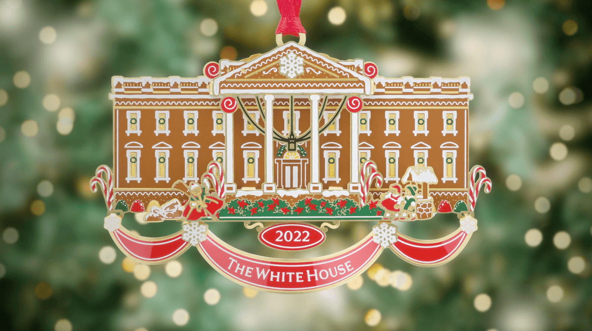 Official White House Christmas Ornament Unveiled at Nixon Library
