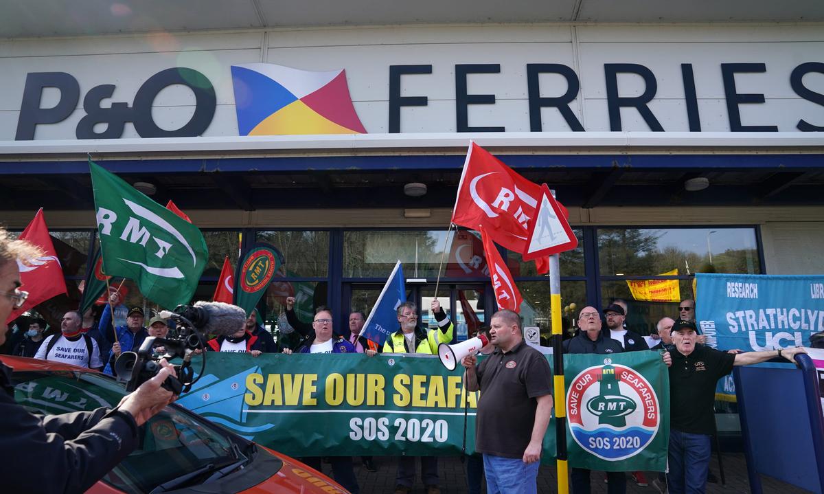 UK to Close Every ‘Loophole’ in Law After P&O Mass-Sacked Seafarers