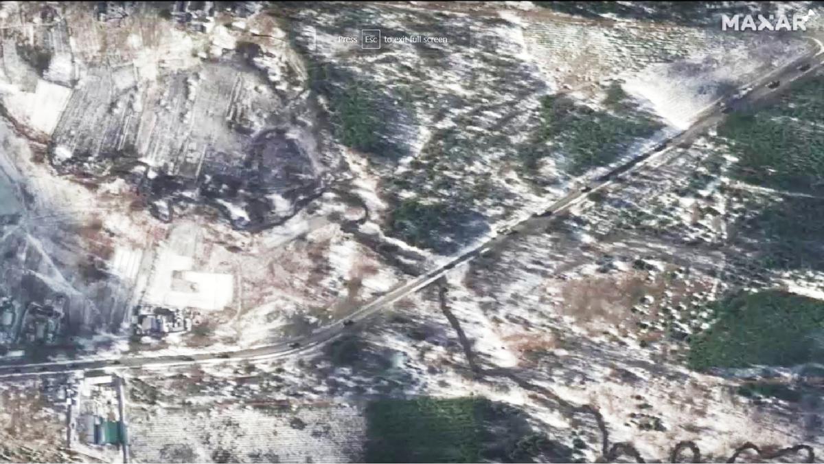 Russia-Ukraine (March 10): Russian Convoy Redeployed: Maxar