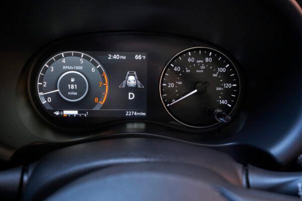 Instrument panel with Advanced Drive-Assist Display. (Courtesy of Nissan)