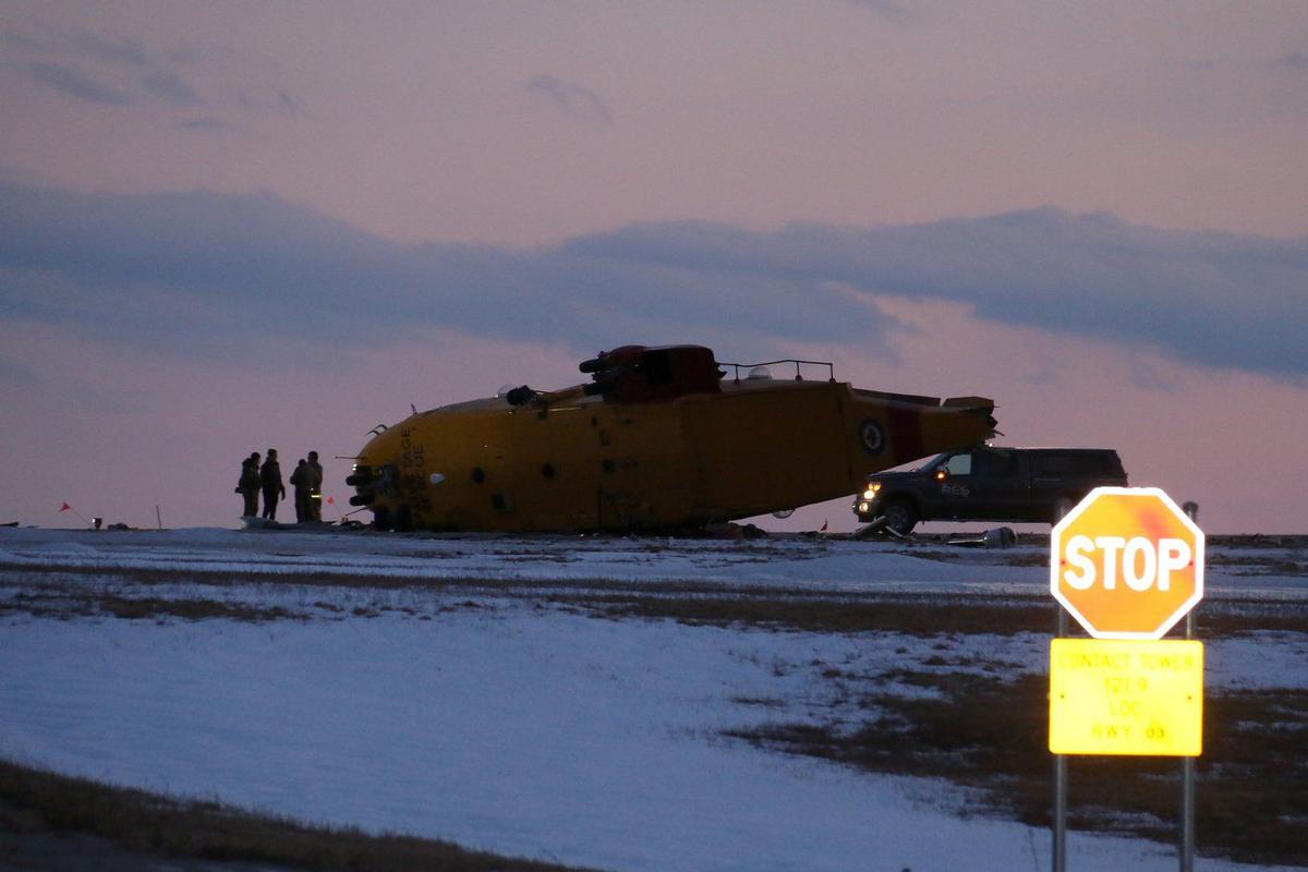 Military Crew Now All out of Hospital After Ch-149 Cormorant Helicopter Crash in NL