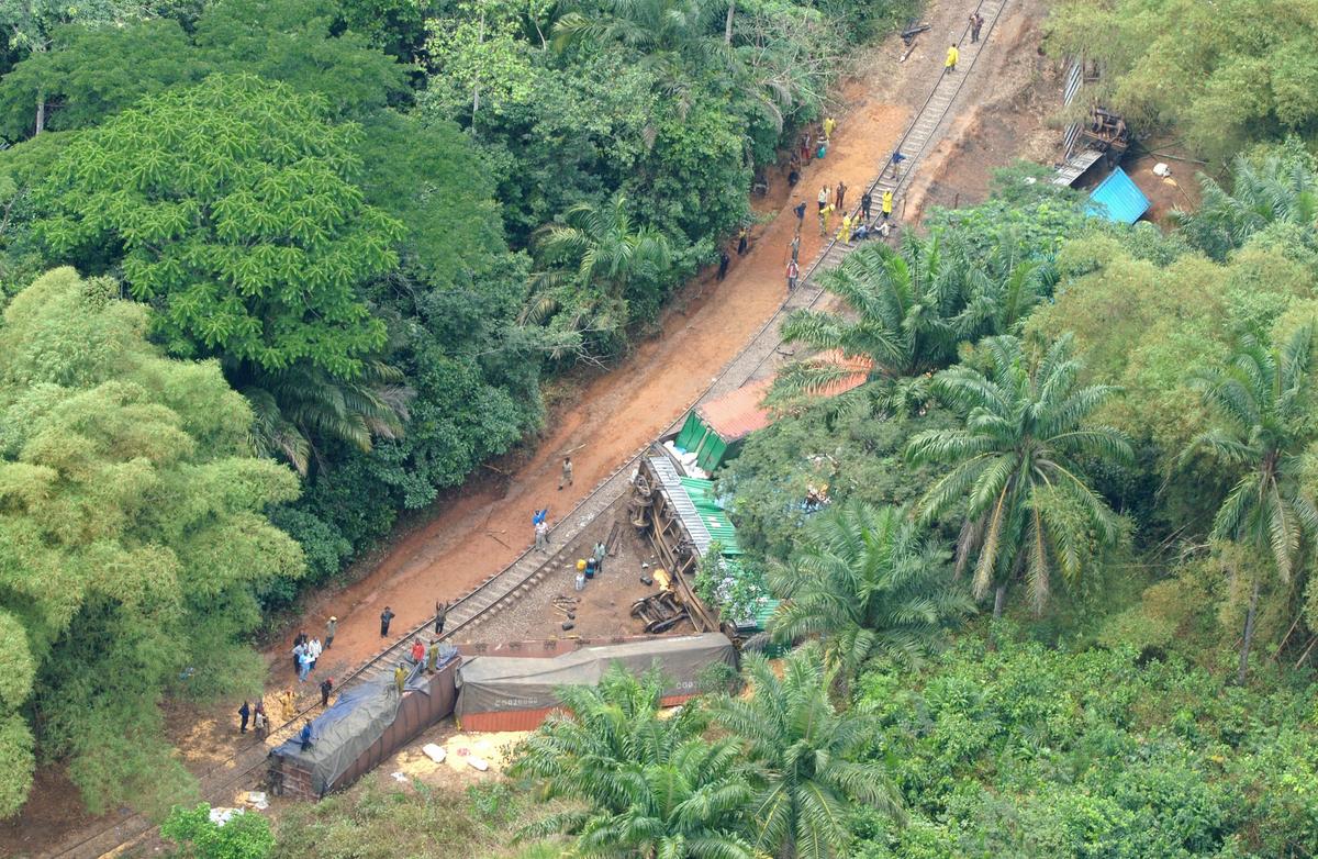 Congo Freight Train Derailment Kills 75 in South