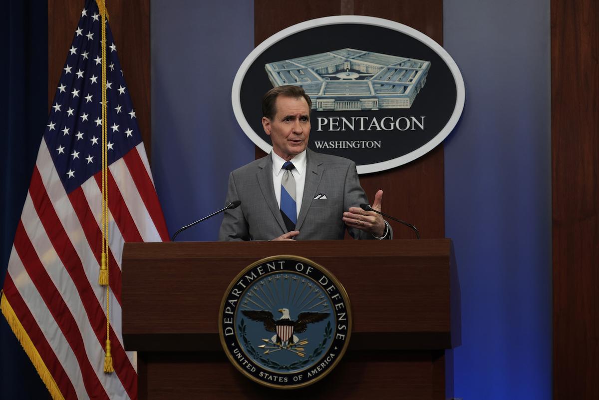 Russia Repositioning ‘Small Percentage’ of Troops From Kyiv: Pentagon