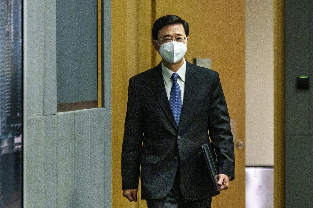 Hong Kong Security Chief to Run for City’s Top Job, Signaling Continuation of Beijing’s Tightening Grip Over Territory